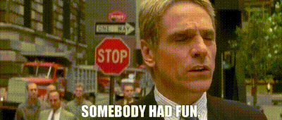 Simon Peter Gruber saying: 'Somebody had some fun here'