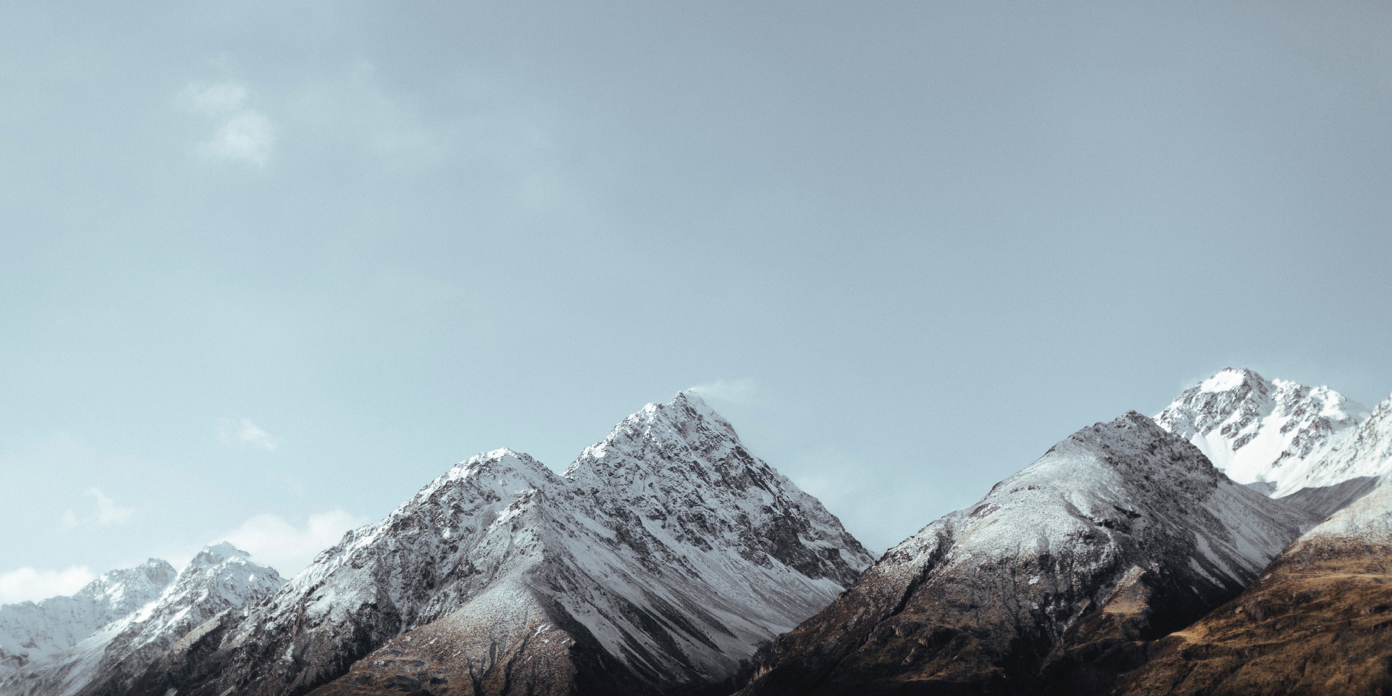 Scenic view of mountains